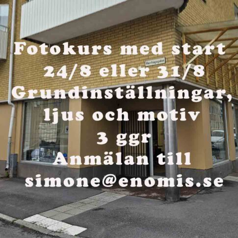 Fotokurs på Enomis Herrhagen Karlstad
